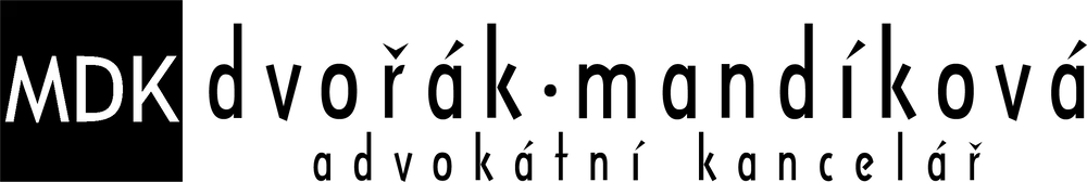 Logo MDK - advokátní kancelář